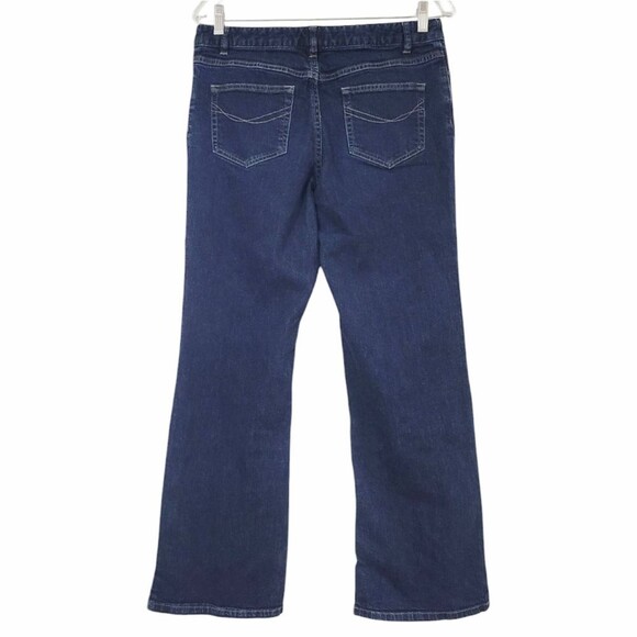 J. Jill Dark Wash Boot Cut Jeans Size 10P - Picture 6 of 6